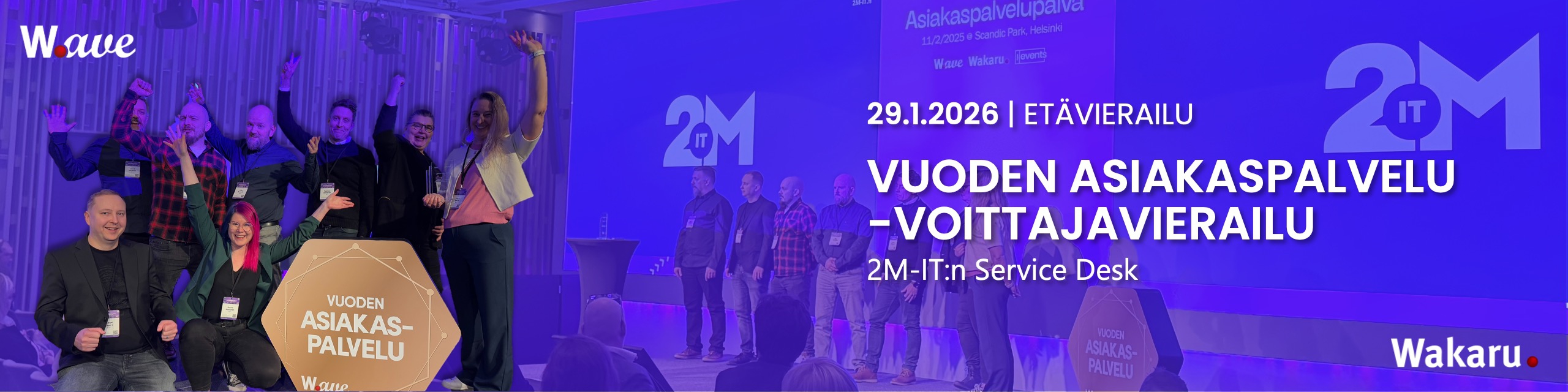 Voittajavierailu: Vuoden asiakaspalvelu 2024