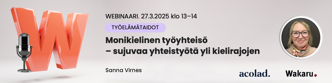 Monikielinen työyhteisö – sujuvaa yhteistyötä yli kielirajojen