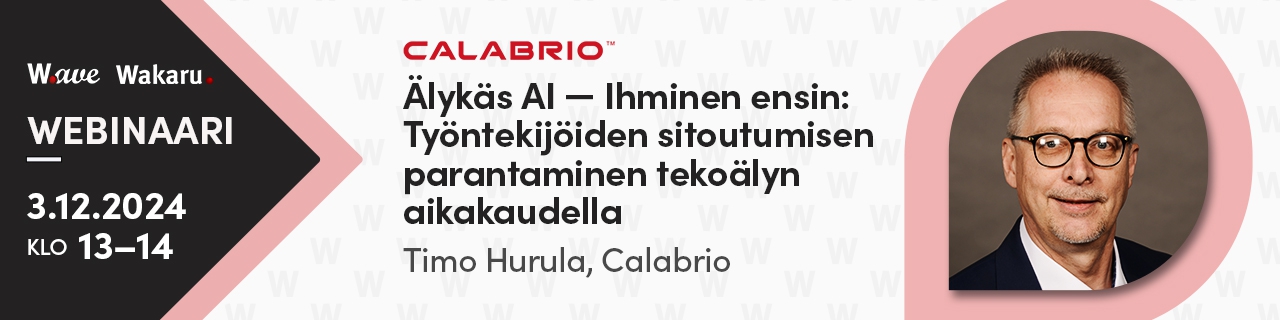 Webinaari: Älykäs AI - Ihminen ensin, sitouta työntekijöitä paremmin